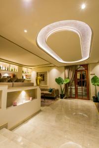 The lobby or reception area at Vila Jugovo S