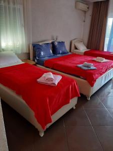 Cama o camas de una habitación en Villa Beba