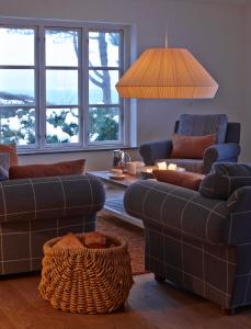Posezení v ubytování Gilleleje Badehotel