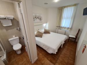 Koupelna v ubytování Hotel Jacobeo