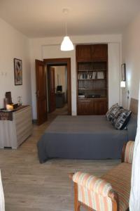 Tempat tidur dalam kamar di Belvedere Sasso