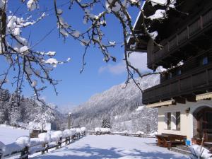 Pension Waidmannsruh v zime