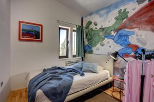 Postel nebo postele na pokoji v ubytování Villa Balizerka