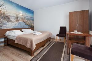 Postel nebo postele na pokoji v ubytování Baltic House