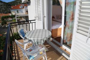 Balkón alebo terasa v ubytovaní Apartments Butkovic