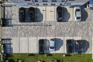 Letecký snímek ubytování Baltic House