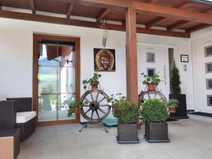 Zahrada ubytování Appartement Hofer