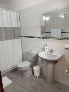 Ein Badezimmer in der Unterkunft La casita de Candida