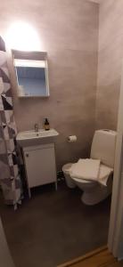 Ett badrum på Breanäs Hotell