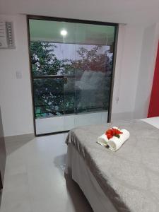 Bugio Flats客房内的一张或多张床位