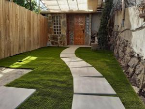 Κήπος έξω από το Casita para dos con piscina privada