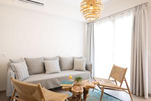 Posedenie v ubytovaní Μuses Suites