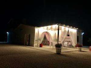 O edifício em que o cama e café (B&B) se localiza