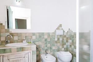 Koupelna v ubytování B&B Terra e Smeralda