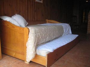 Postel nebo postele na pokoji v ubytování Cabañas Orion