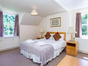 Ένα ή περισσότερα κρεβάτια σε δωμάτιο στο Holiday Home in Ross on Wye near Goodrich Castle