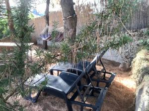 Zahrada ubytování villa Orchidee Sardegna