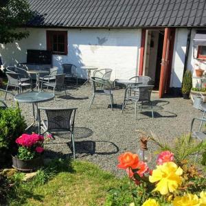 Zahrada ubytování Borrby B&B