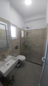 Koupelna v ubytování Hotel ZEKA