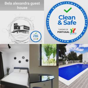 Vottorð, verðlaun, skilti eða annað skjal til sýnis á Bela Alexandra Guest House