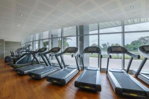 Γυμναστήριο ή/και όργανα γυμναστικής στο LOTTE Hotel Yangon