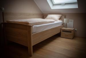 Postel nebo postele na pokoji v ubytování Aktiv Hotel Winterberg