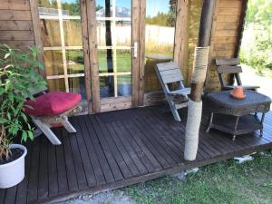 Zahrada ubytování Sillaotsa camp