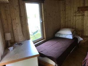 Postel nebo postele na pokoji v ubytování Sillaotsa camp