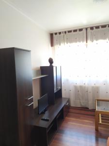 Televízia a/alebo spoločenská miestnosť v ubytovaní Apartamentos ClavedeSol II