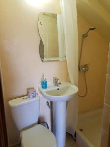 Kúpeľňa v ubytovaní Барокко