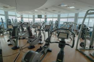 Fitness centrum a/nebo fitness zařízení v ubytování Stella Residence Club