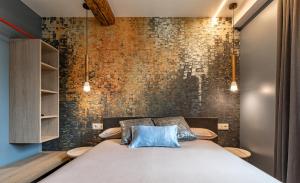 Postel nebo postele na pokoji v ubytování Apartamentos Pensua Sisargas