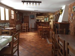 Restaurace v ubytování Albergue Borda Nadal
