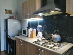 Kuchyň nebo kuchyňský kout v ubytování Guest House Monshishi + 17 fotografií