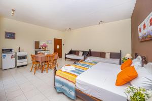 Kuchyň nebo kuchyňský kout v ubytování Mariblu Hotel