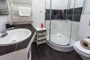 Łazienka w obiekcie Apartamenty Izerskie - ul. Cicha 13H-I