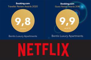 Certyfikat, podpis lub inny dokument wystawiony w obiekcie Bentis Luxury Apartments
