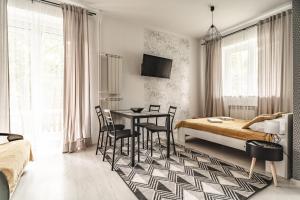 Posteľ alebo postele v izbe v ubytovaní ZAKOHOME- Apartamenty Kościelisko Centrum