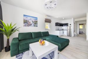 Kuchyň nebo kuchyňský kout v ubytování Apartments Blanka House