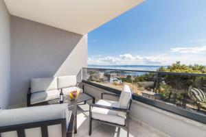 Balkón nebo terasa v ubytování Apartments Blanka House