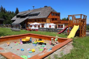משחקיית ילדים ב-Höhenpension Glashütte Bed&Breakfast Frühstückspension Hotel GARNI