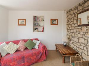 A seating area at Athelstan Cottage 