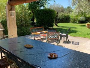 Zahrada ubytování Bastide Sainte Agnès