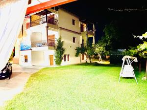 Zahrada ubytování Caryatis Ntoridis Studios & Apartments in Afitos