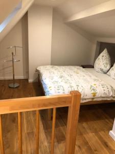 Postel nebo postele na pokoji v ubytování Haus Sonnenschein