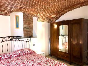 En eller flere senge i et værelse på San Rocco apartment