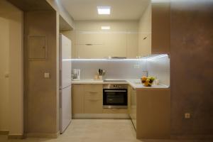 Kuchyň nebo kuchyňský kout v ubytování Apartment Lulu