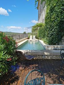 Piscina en o cerca de Domaine d'Audabiac