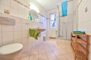 Koupelna v ubytování Haus Strandoase 23