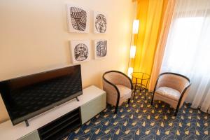 TV o dispositivi per l'intrattenimento presso Hotel Rokohof